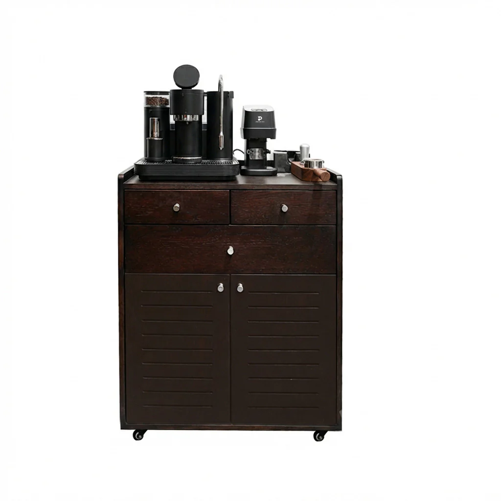 Meraki Espresso Machine Black (Gen 2) + Coffee Cart