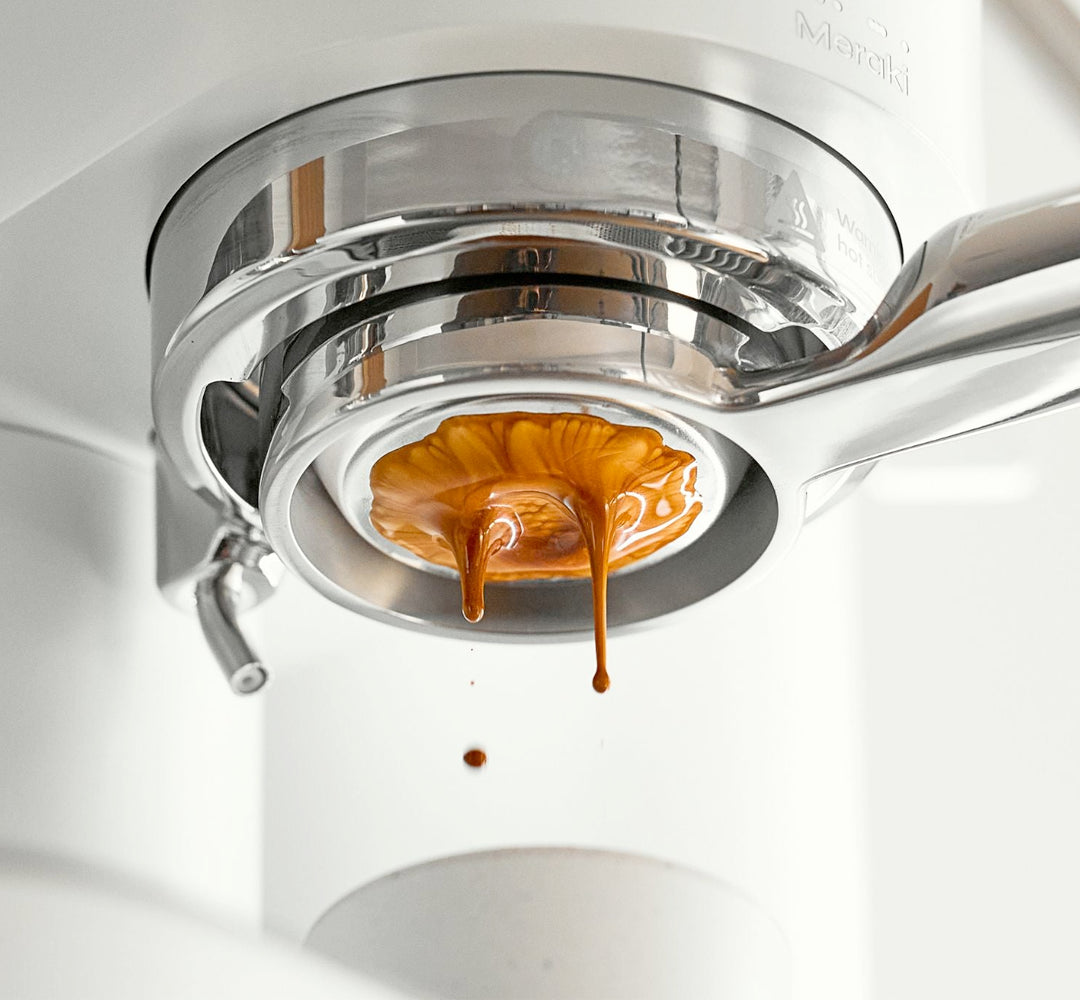 Meraki Espresso Machine White (Gen 2) + Coffee Cart